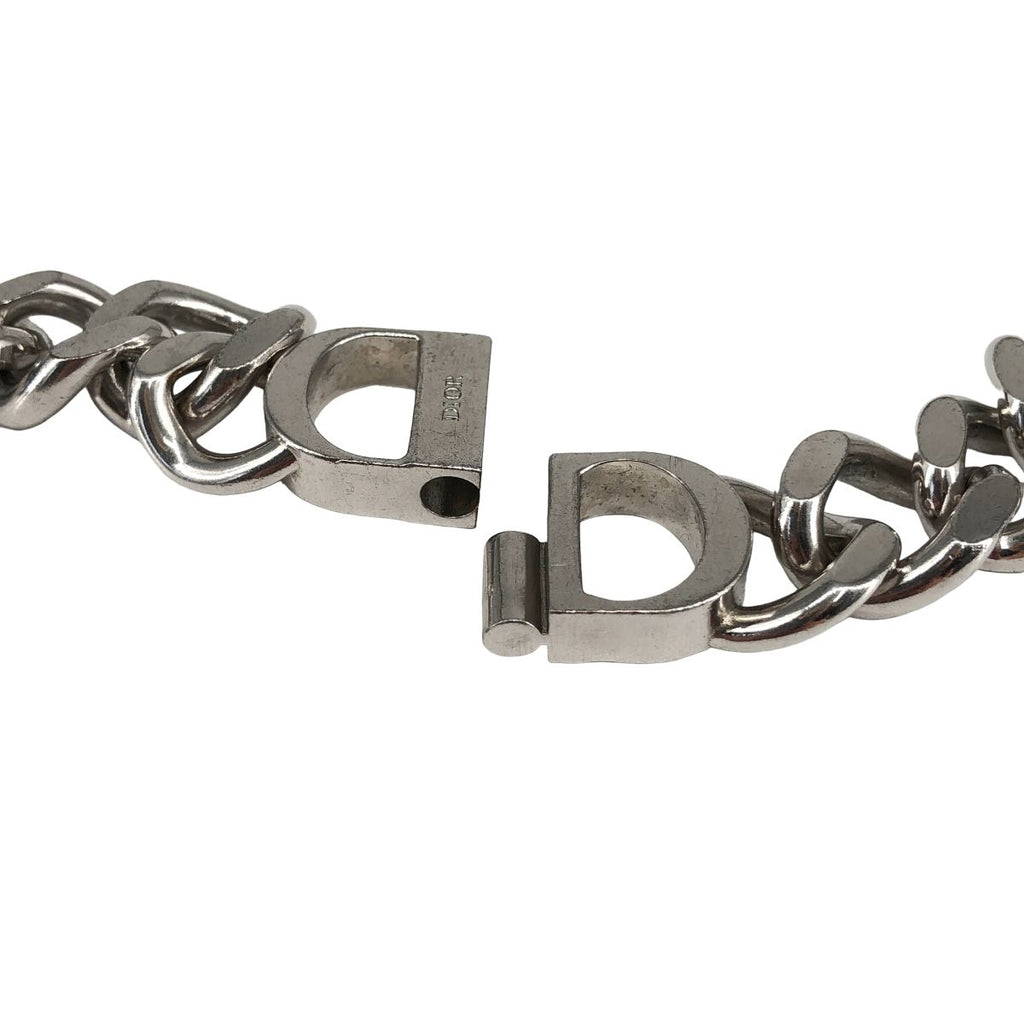 Dior ID Icon Chain Necklace Silver — view 8