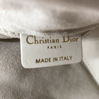 Dior Macro Cannage Toujours Leather Handbag White — view 4