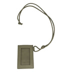 Bottega Veneta Cassette Leather Pass Case Khaki Wallet — view 2