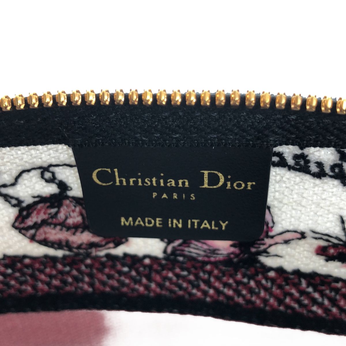 Dior Florilegio Embroidered Pouch Multicolor — view 4