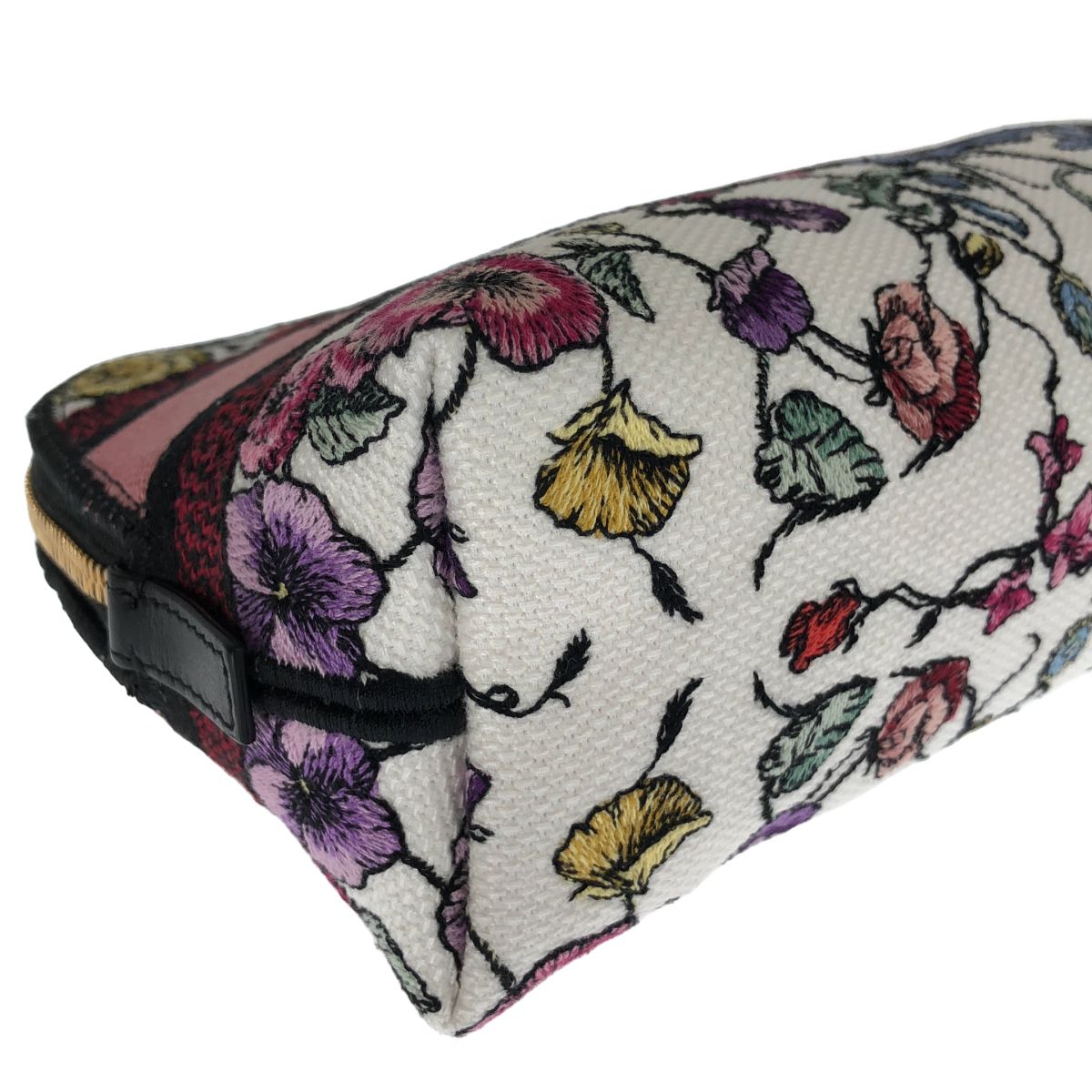 Dior Florilegio Embroidered Pouch Multicolor — view 6