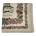 Dior Silk Square Scarf Multicolor — view 2