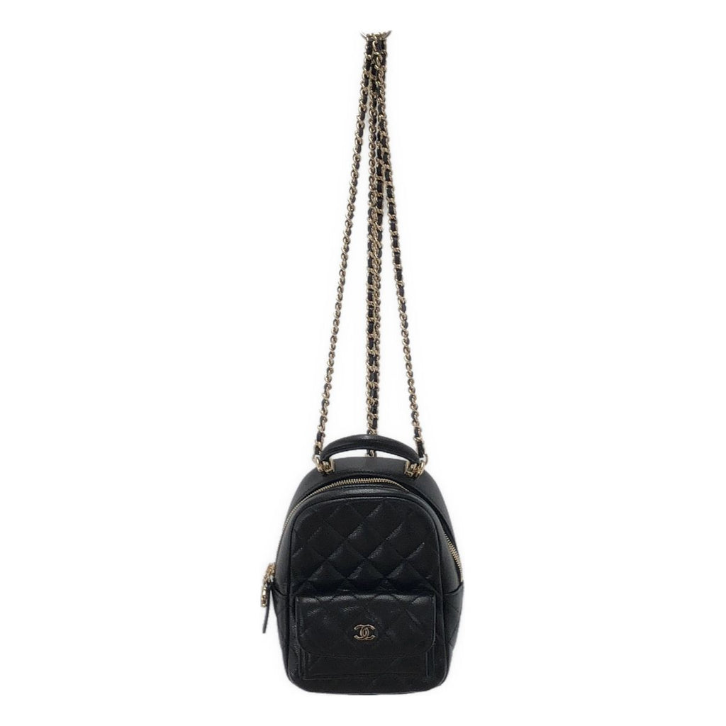 Chanel Timeless Caviar Leather Classic Shoulder Bag Black