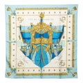 Hermes Carre 90 Vue du Carrosse de la Galere la Reale Queen Coronation Scarf