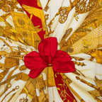 Hermes Carre 90 Soleil de Soie Silk Sun Scarf Large Multicolor — view 2