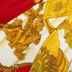 Hermes Carre 90 Soleil de Soie Silk Sun Scarf Large Multicolor — view 6