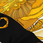 Hermes Carre 90 Soleil de Soie Silk Sun Scarf Large Multicolor — view 4