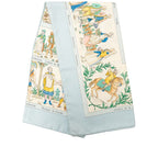 Hermes Carre 90 Costumes Civils Actuels Modern Citizen Scarf Multicolor Silk — view 8
