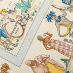 Hermes Carre 90 Costumes Civils Actuels Modern Citizen Scarf Multicolor Silk — view 5
