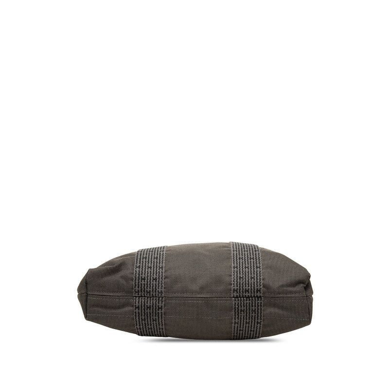 Hermes Herline Cabas Tote Bag Gray Canvas — view 3