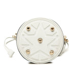 Dior Vibe Micro Bucket Mini Shoulder Bag 2-Way Navy White Leather Suede — view 3