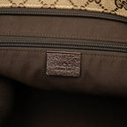 Gucci GG Canvas Sherry Line Crossbody Shoulder Bag Brown Beige — view 5
