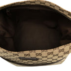Gucci GG Canvas Sherry Line Crossbody Shoulder Bag Brown Beige — view 4