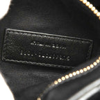 Saint Laurent YSL Logo Loulou Toy Crossbody Shoulder Bag Black Leather — view 6