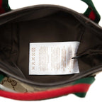 Gucci GG Canvas Sherry Line Mini Tote Bag Beige Brown — view 4