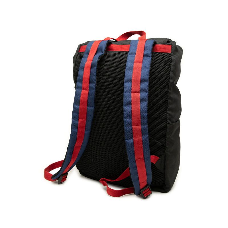 Gucci Techno Canvas Sherry Line Animalier Backpack Black Red Blue Nylon — view 2