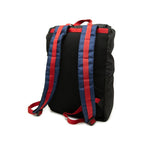 Gucci Techno Canvas Sherry Line Animalier Backpack Black Red Blue Nylon — view 2