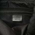 Gucci Techno Canvas Sherry Line Animalier Backpack Black Red Blue Nylon — view 5