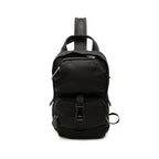 Prada Fabric Belt Bag Black Nylon