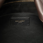 Saint Laurent Jamie Large Chain Shoulder Bag Brown Leather — view 5