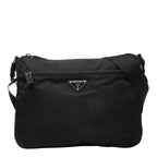 Prada Crossbody Shoulder Bag Black Nylon