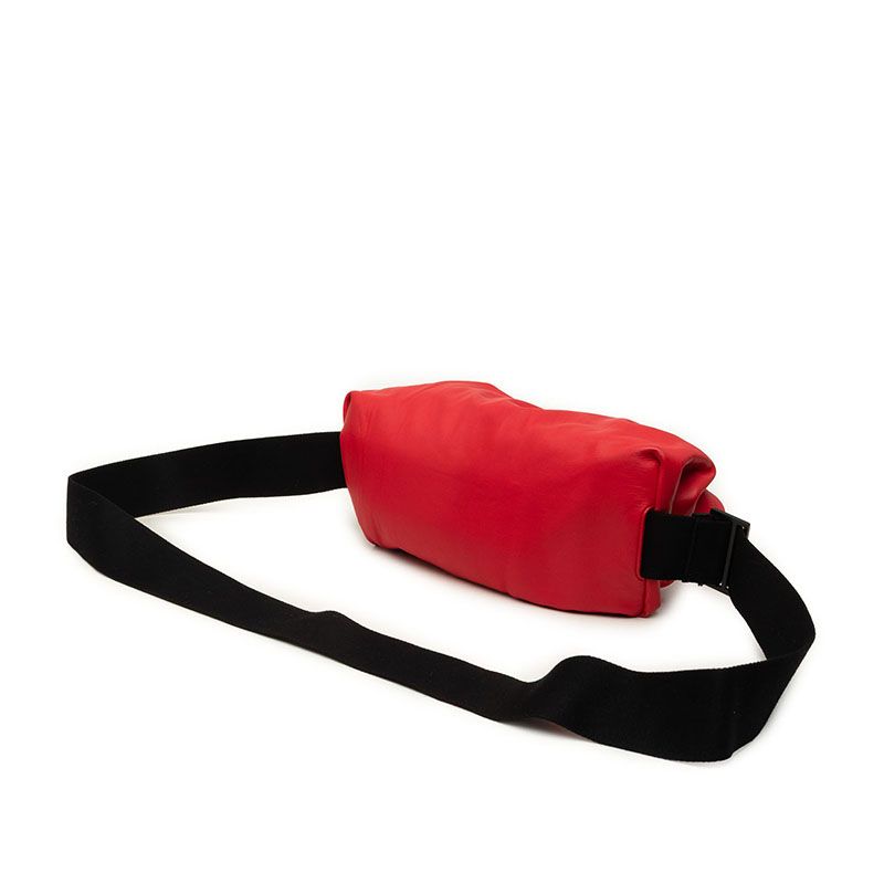 Bottega Veneta the Body Pouch Belt Bag Red Leather — view 2