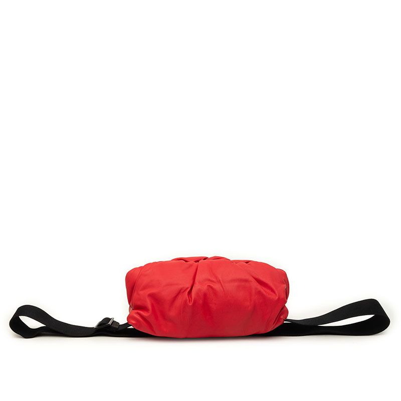 Bottega Veneta the Body Pouch Belt Bag Red Leather — view 3