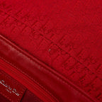 Dior Trotter Bag Handbag Red Canvas Leather — view 7