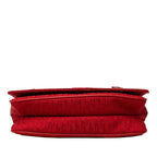 Dior Trotter Bag Handbag Red Canvas Leather — view 3
