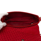 Dior Trotter Bag Handbag Red Canvas Leather — view 4
