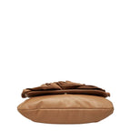 Saint Laurent Nadja Rose Flower Flap Shoulder Bag Beige Leather — view 3