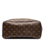 Louis Vuitton Monogram Macassar Sac a Dos Bosphore Backpack Brown Black Leather — view 3