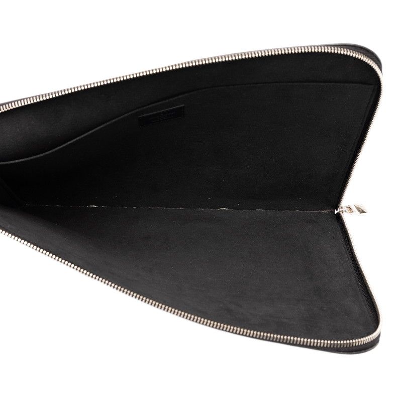 Louis Vuitton Supreme Epi Pochette Jules GM Clutch Noir Black Leather — view 4