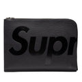 Louis Vuitton Supreme Epi Pochette Jules GM Clutch Noir Black Leather