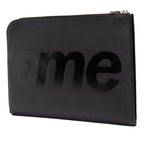 Louis Vuitton Supreme Epi Pochette Jules GM Clutch Noir Black Leather — view 2