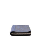 Louis Vuitton Monogram Taigarama Portefeuille Brazza Wallet Cobalt Blue Leather — view 3