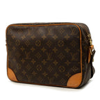 Louis Vuitton Monogram Nile Crossbody Shoulder Bag Brown Leather — view 2