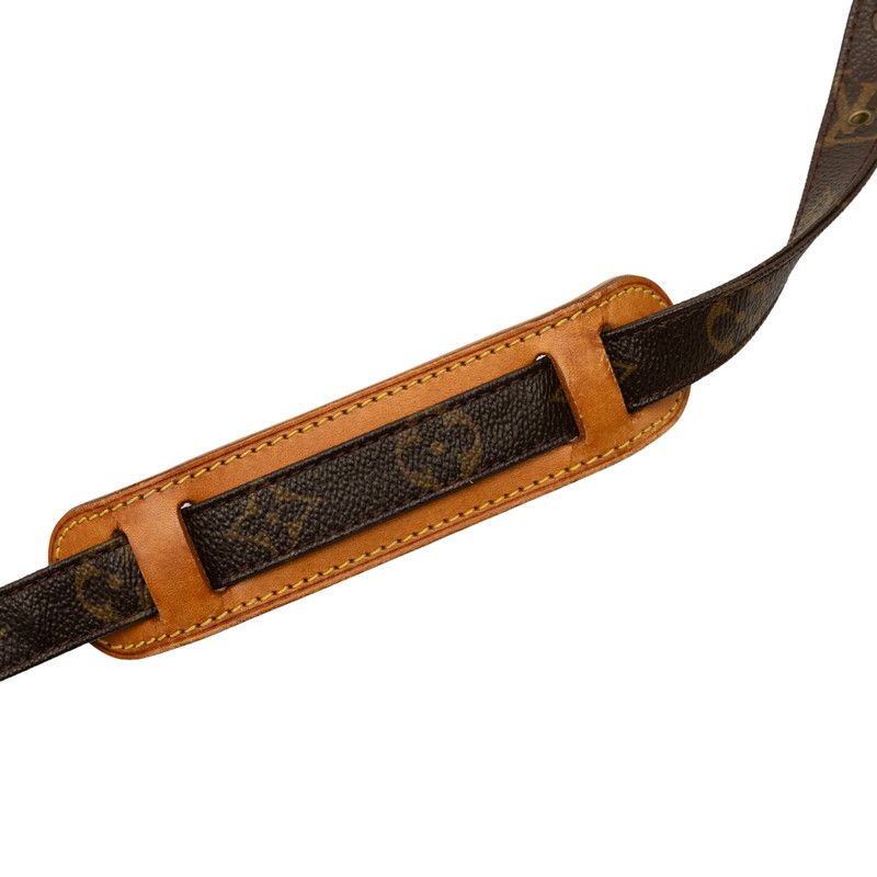 Louis Vuitton Monogram Nile Crossbody Shoulder Bag Brown Leather — view 7