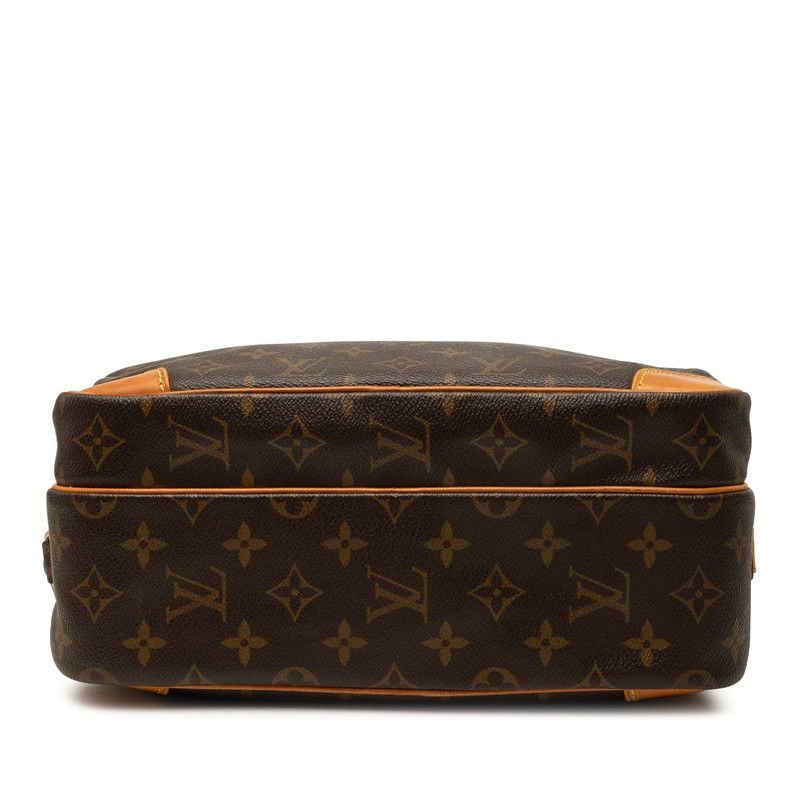 Louis Vuitton Monogram Nile Crossbody Shoulder Bag Brown Leather — view 3