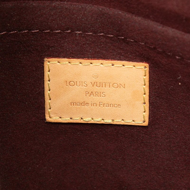 Louis Vuitton Monogram Montaigne GM 2-Way Shoulder Bag Brown Leather — view 5