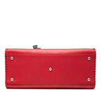 Louis Vuitton Monogram Very Zip Tote 2-Way Shoulder Bag Red Leather — view 3