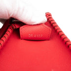 Louis Vuitton Monogram Very Zip Tote 2-Way Shoulder Bag Red Leather — view 6