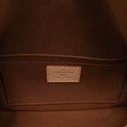 Louis Vuitton Monogram Pochette Marelle Belt Bag Pouch Brown Leather — view 4