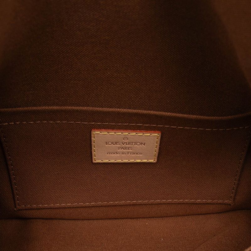 Louis Vuitton Monogram Pochette Marelle Belt Bag Pouch Brown Leather — view 4