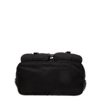 Prada Tessuto Leopard Backpack Black Brown Nylon — view 3
