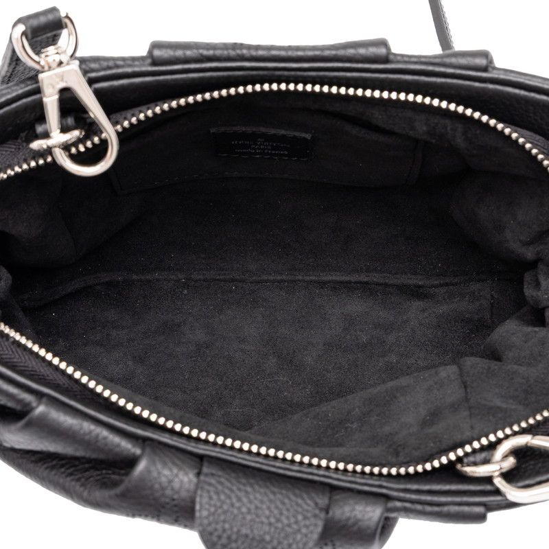 Louis Vuitton Monogram Mahina Scala Mini Crossbody Shoulder Bag Noir Black — view 4