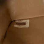 Chanel Quilted CC Logo Chain Shoulder Bag Beige Gold Lambskin — view 6