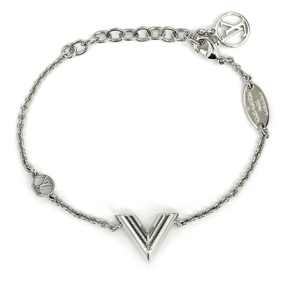 Louis Vuitton Essential V Bracelet Silver Metal
