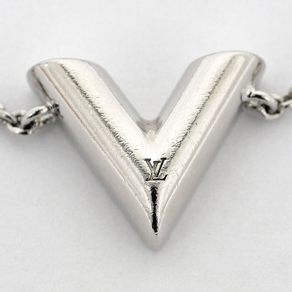 Louis Vuitton Essential V Bracelet Silver Metal — view 4