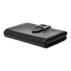 Hermes Bearn Mini Card Case Business Black Silver Box Calf — view 5